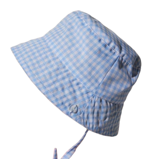 GORRO VICHY AZUL