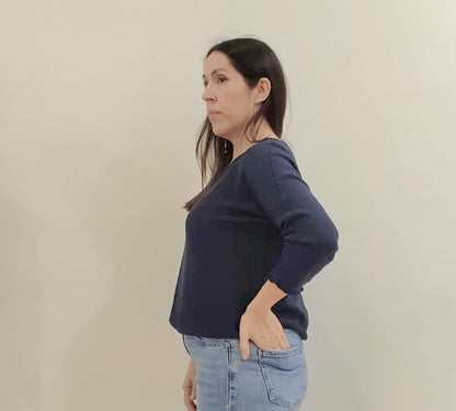 JERSEY NAVY BLUE MARINE