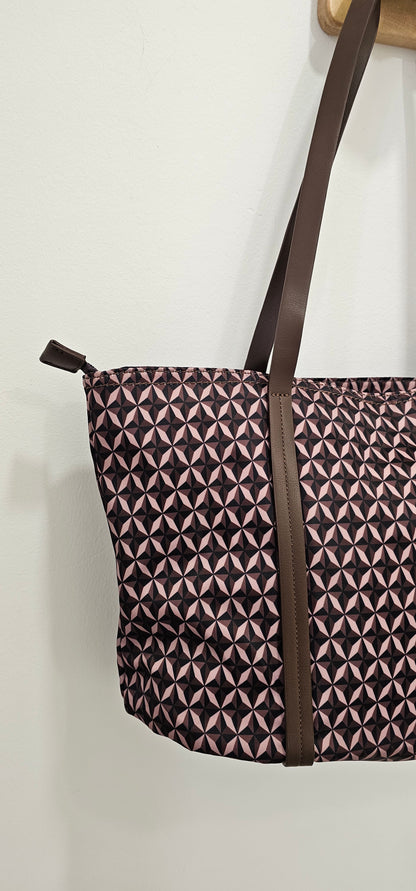 BOLSO GEOMÉTRICO CHOCO