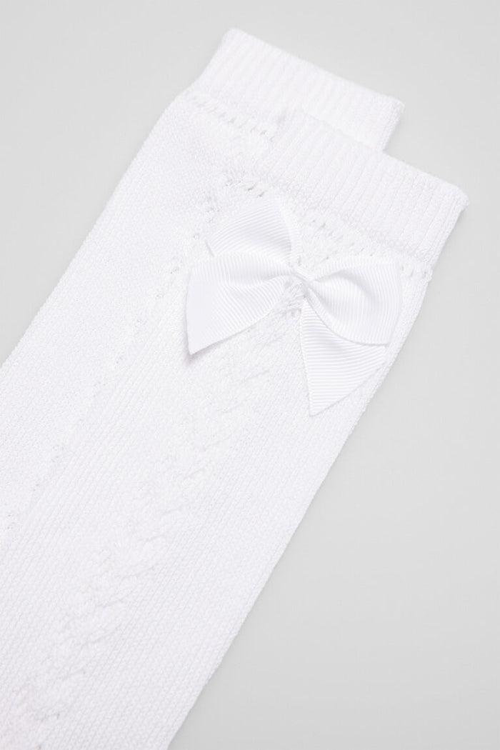 CALCETÍN CALADO ALTO LAZO