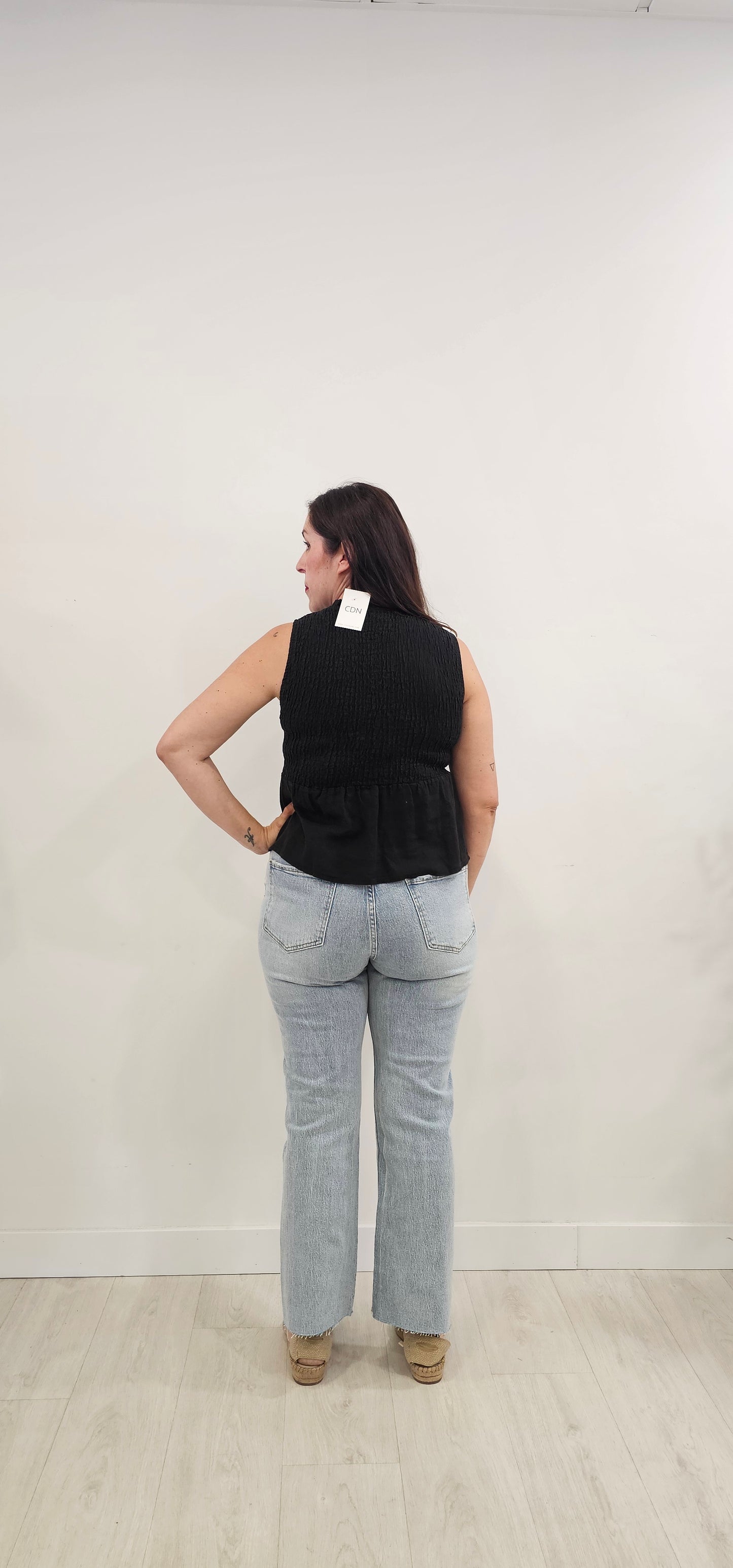 BLUSA INDIGO BLACK