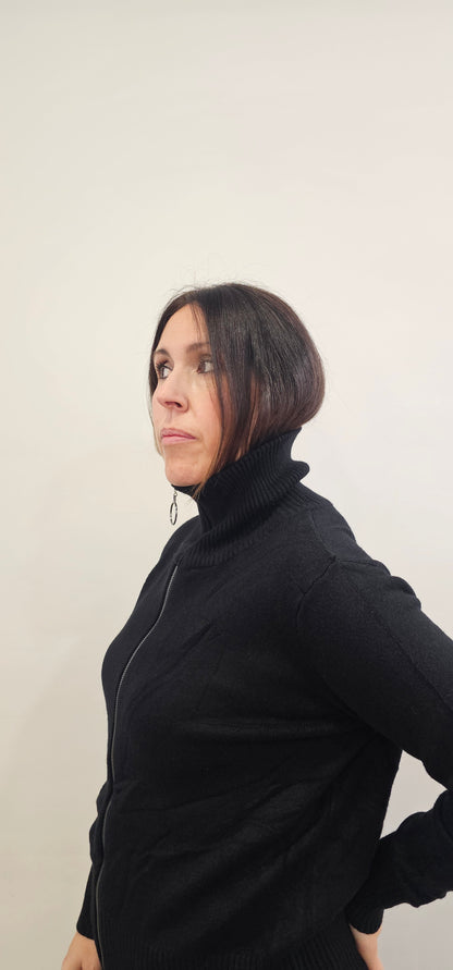 CHAQUETA CREMALLERA MARINO