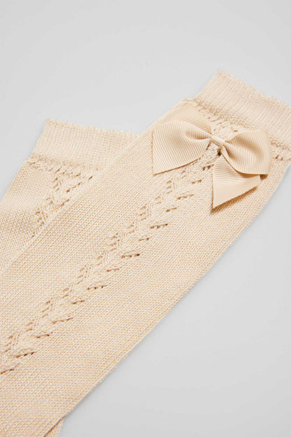 CALCETÍN CALADO ALTO LAZO