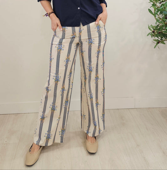 PANTALÓN FLORES