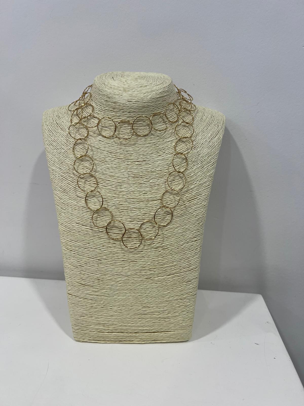 COLLAR CÍRCULOS DORADO