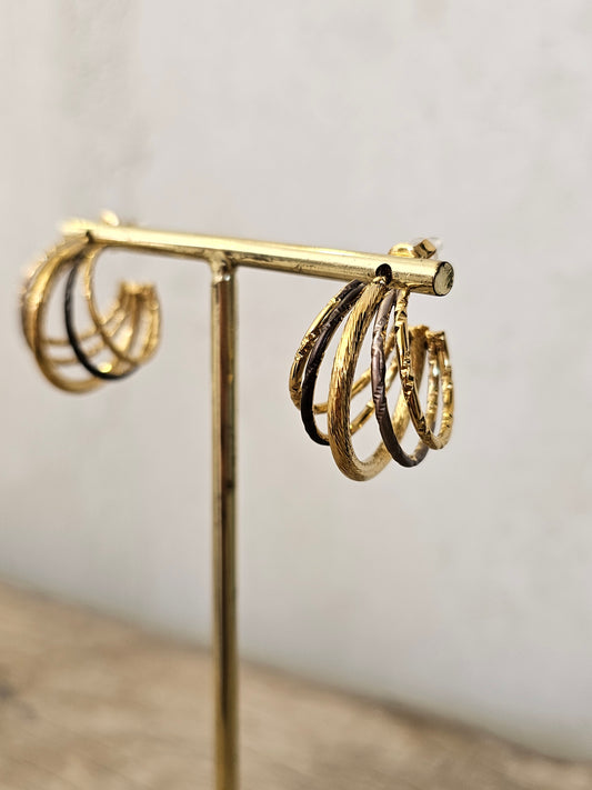 PENDIENTES TRIPLE