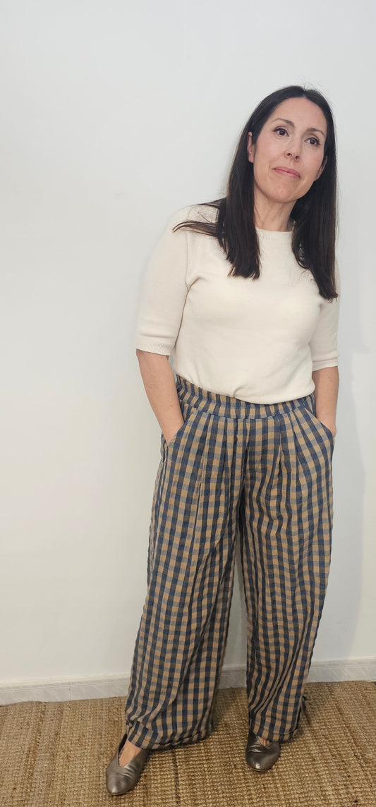 PANTALÓN CUADROS