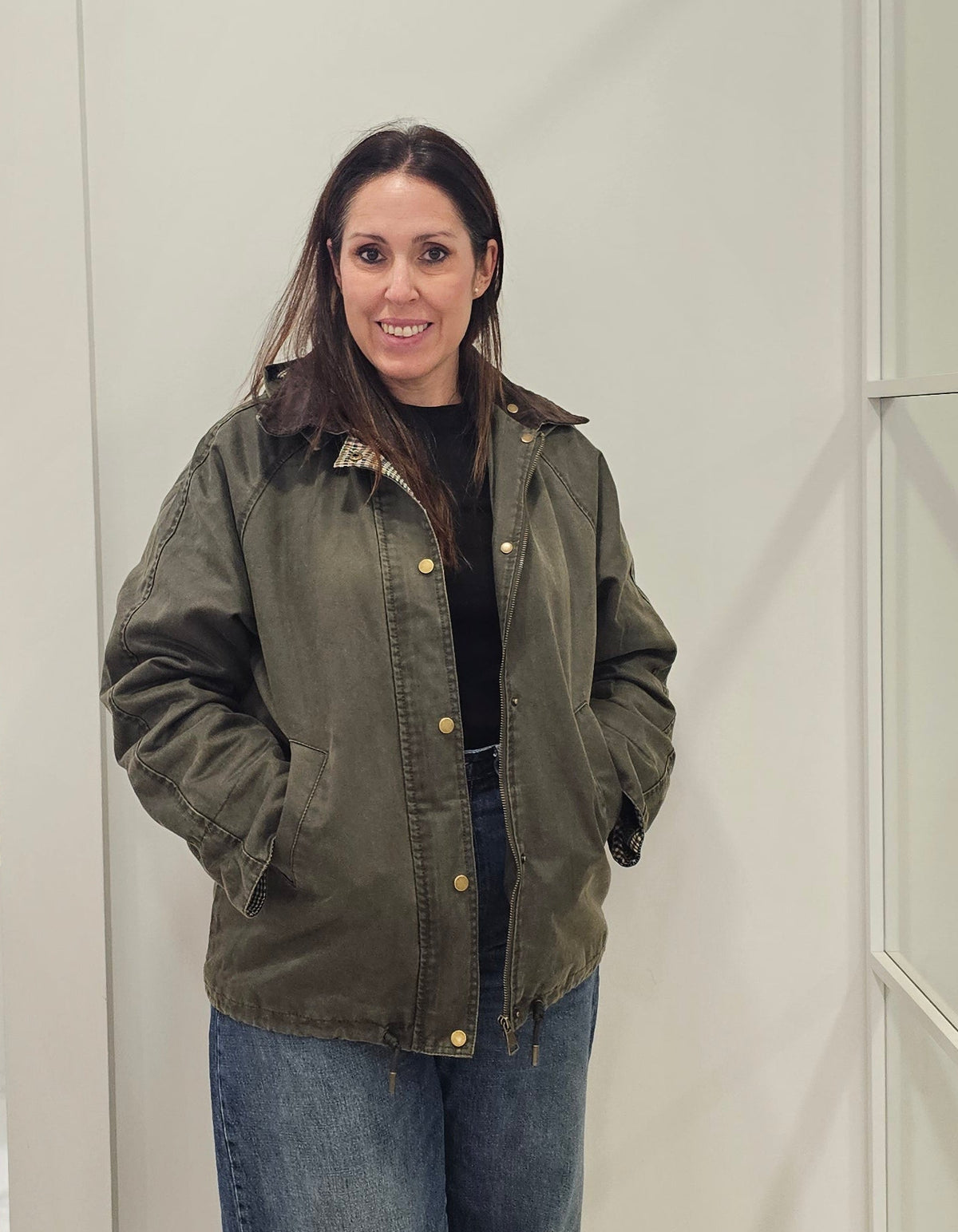 CHAQUETA ENCERADA