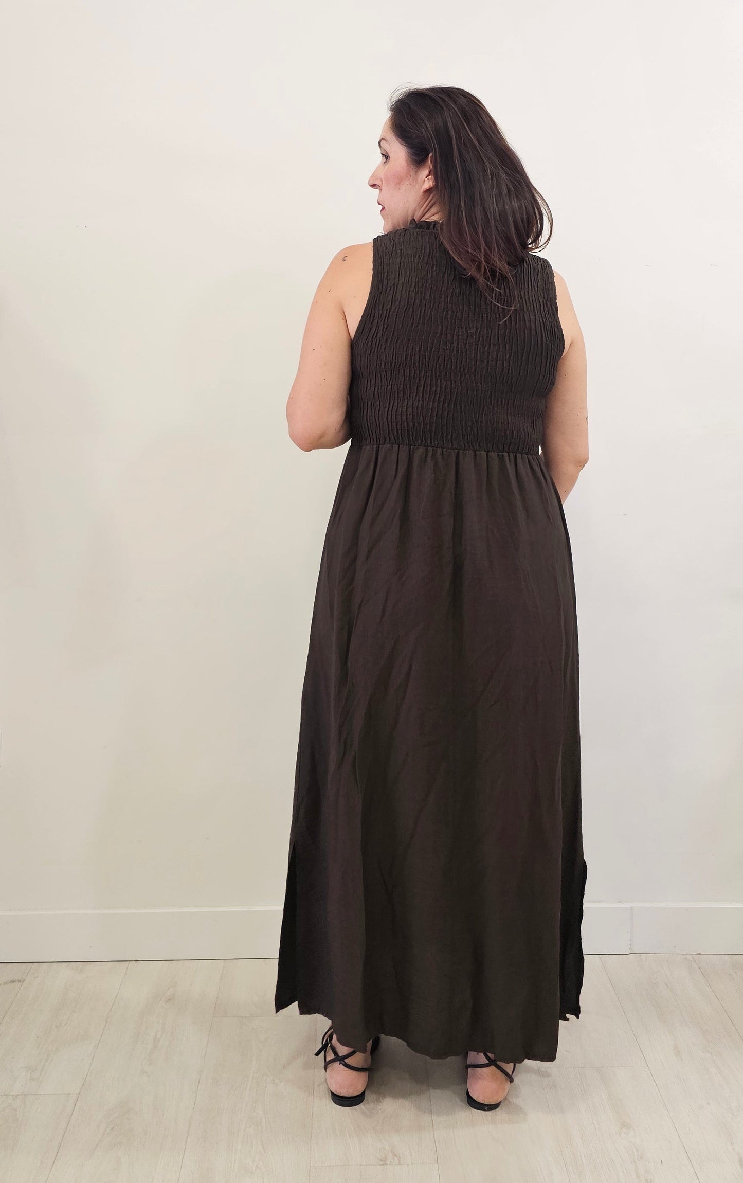 VESTIDO MER CHOCO