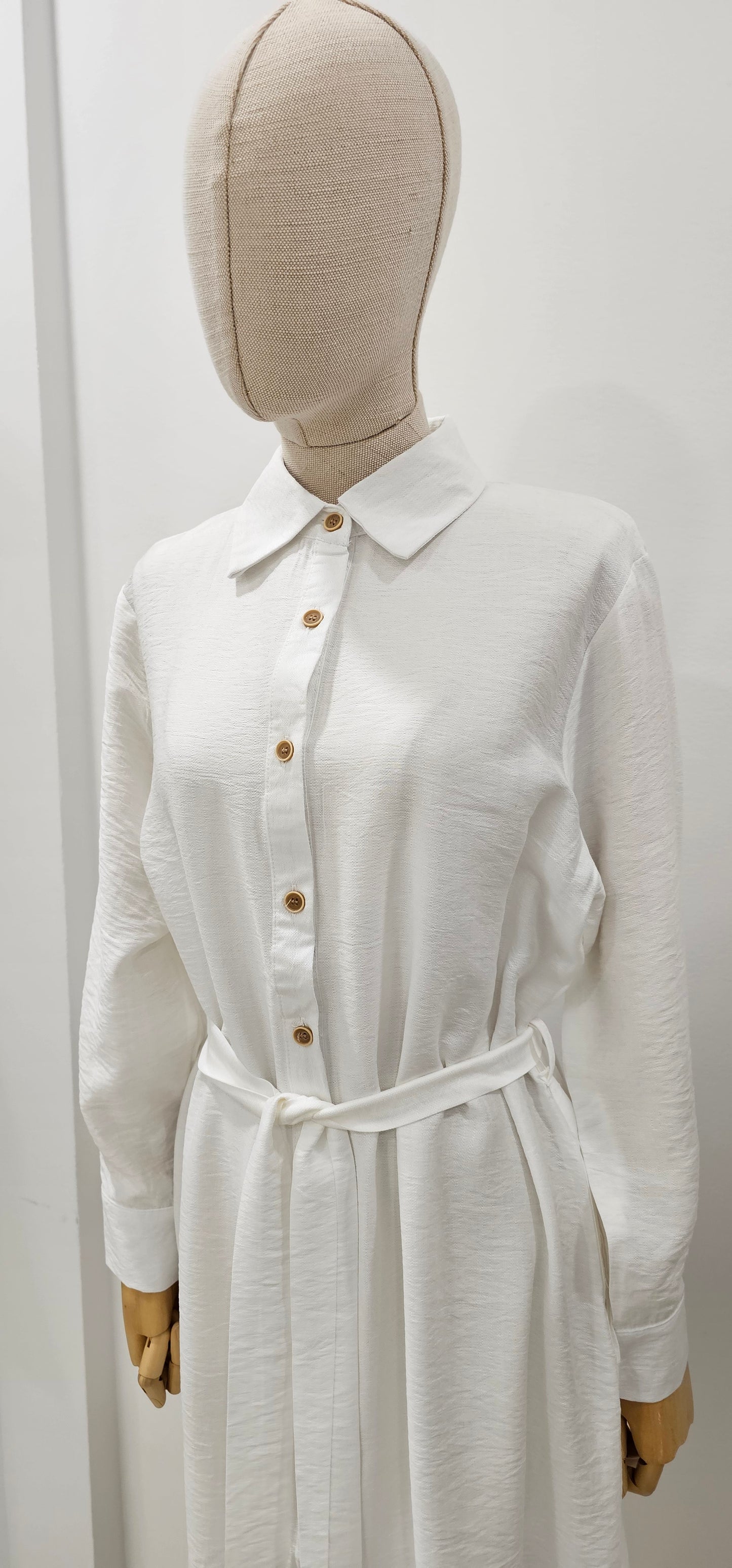 VESTIDO COMPORTA BLANCO