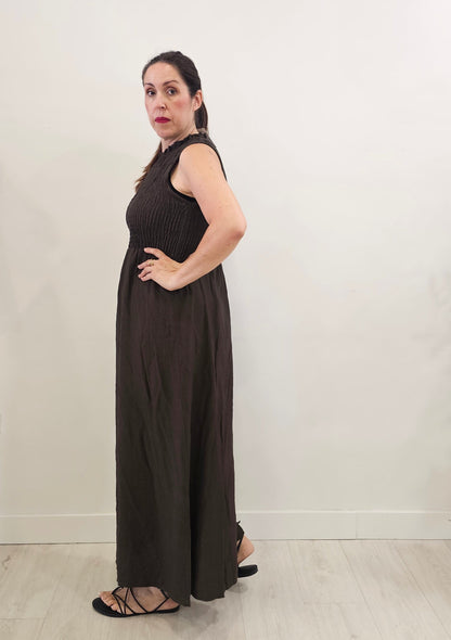 VESTIDO MER CHOCO