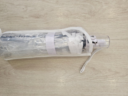 PARAGUAS TRANSPARENTE BLANCO