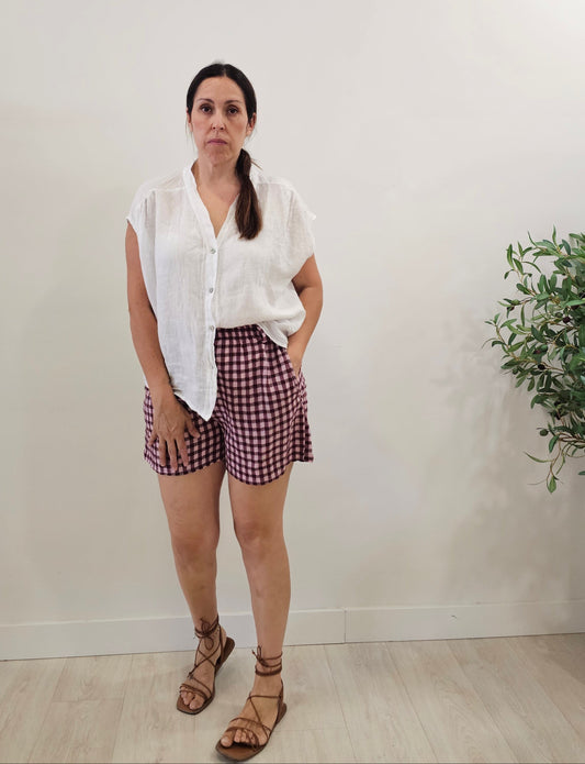 SHORT VICHY CIN