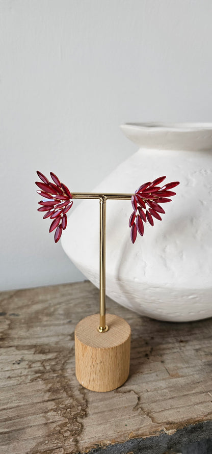 PENDIENTE ANGELS ROJO