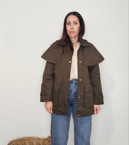 TRENCH CAPA CHOCOLATE