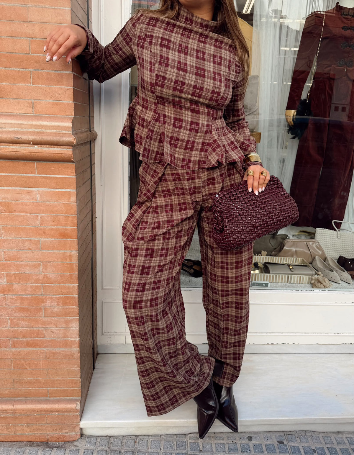 CONJUNTO EDIMBURGO BURDEOS