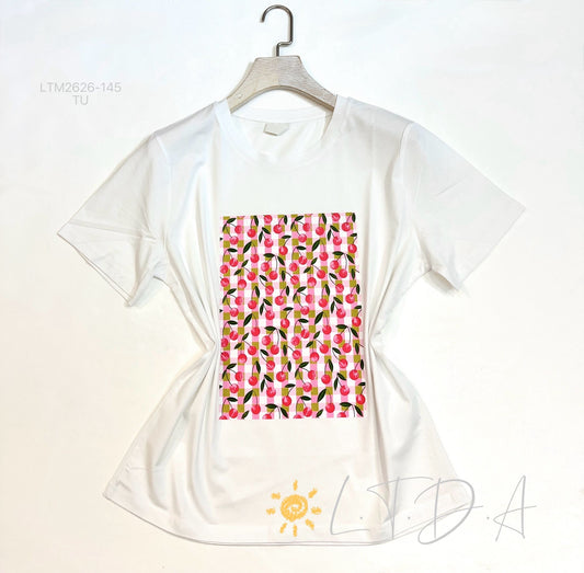 CAMISETA CEREZAS