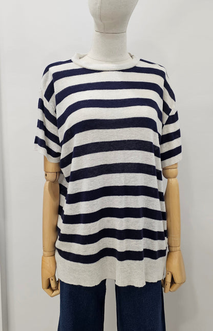 CAMISETA PUNTO NAVY