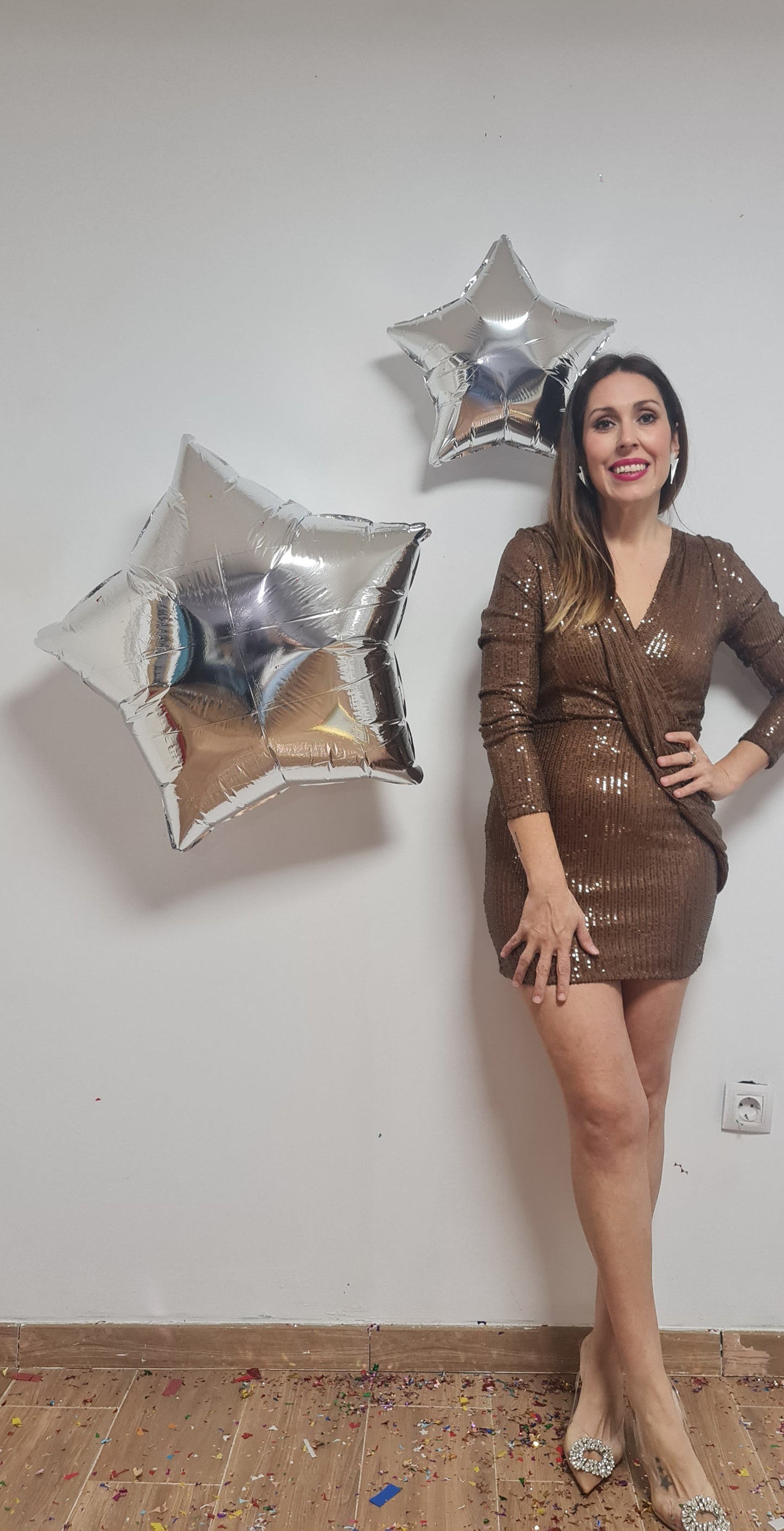 VESTIDO BROWN