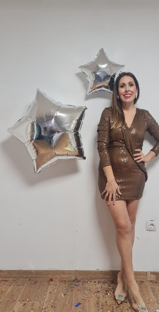 VESTIDO BROWN