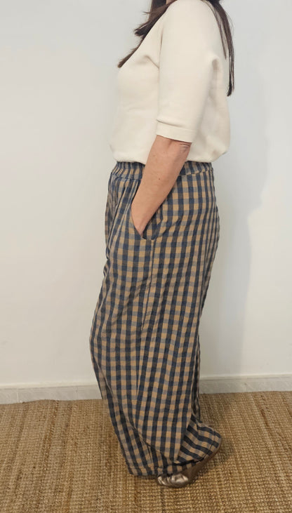 PANTALÓN CUADROS