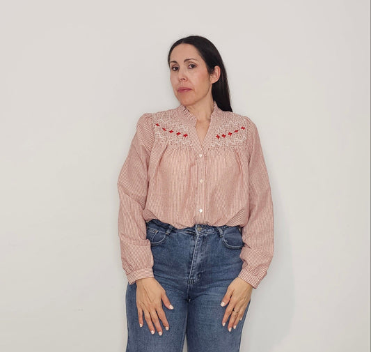 BLUSA CAYETANA ROJO