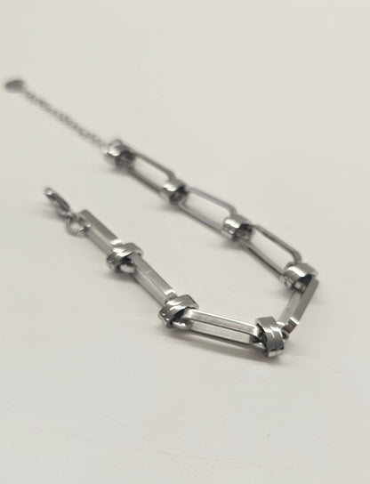 PULSERA ESLABONES PLATA