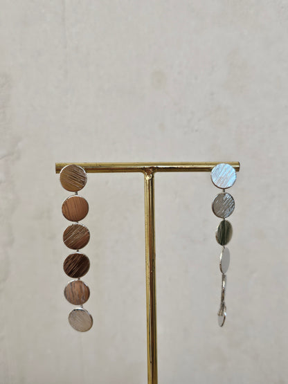 PENDIENTE CIRCULO PLATA