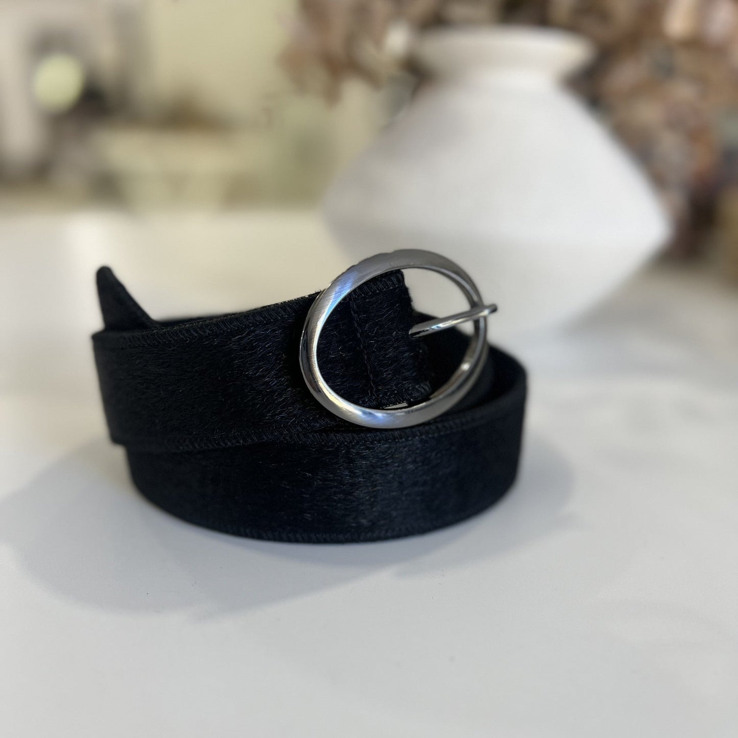 CINTURÓN PELO NEGRO