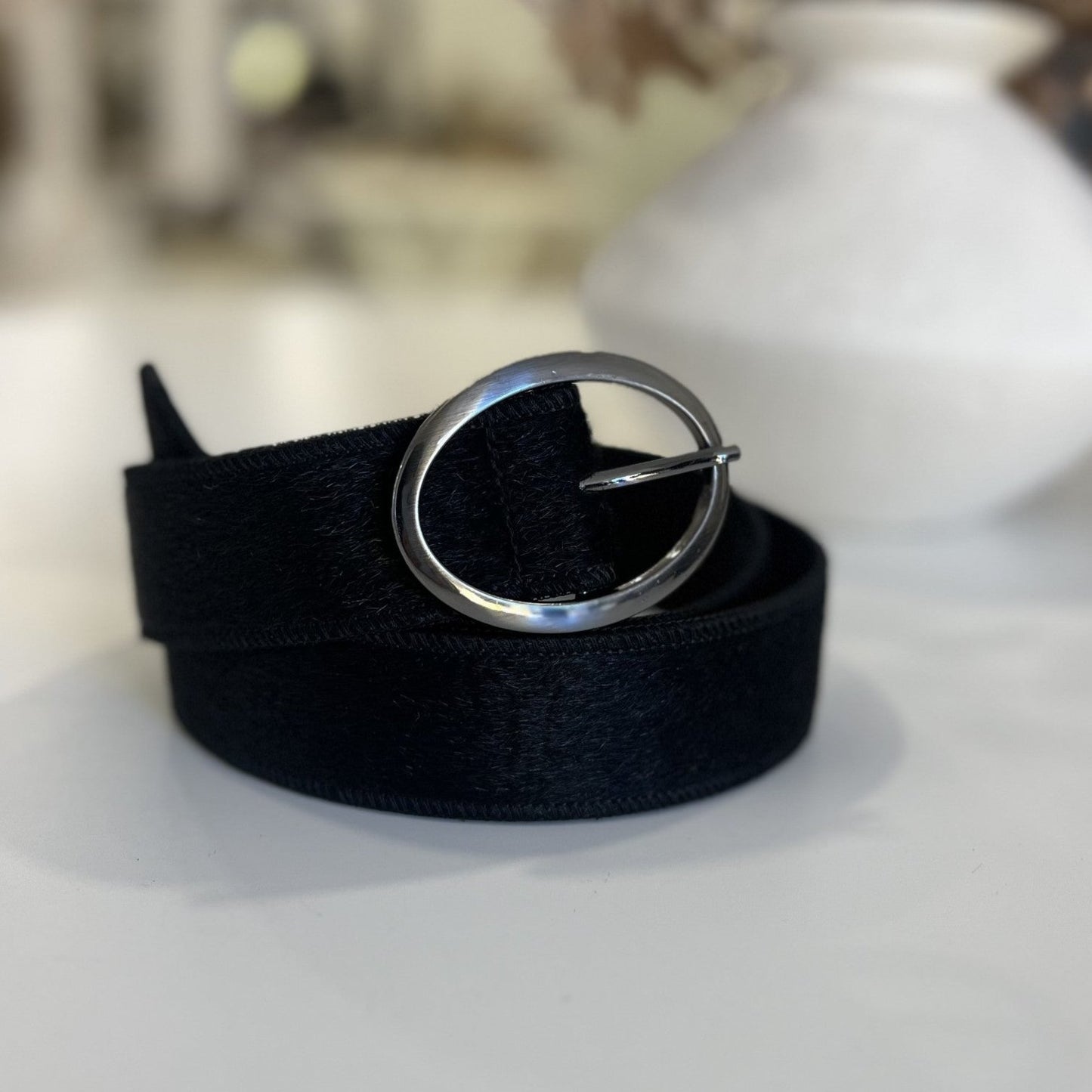 CINTURÓN PELO NEGRO